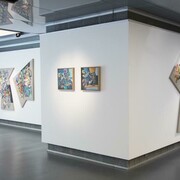 Athier Mousawi, Exhibition view. Courtesy of Ayyam Gallery Beirut