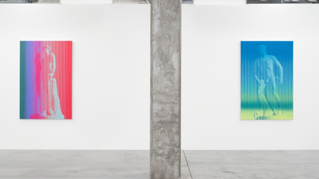 Richard Phillips, Exhibition view. Courtesy of Almine Rech Gallery