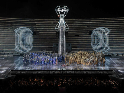 103° Opera Festival, edizione passata, vista della performance. Cortesia di Opera Festival