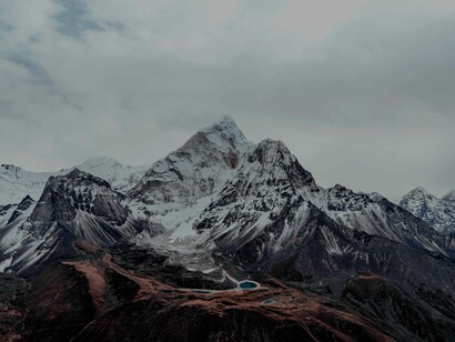Mount McKinley on a clear day is one of the mountains that Samina Baig has conquered in climbing