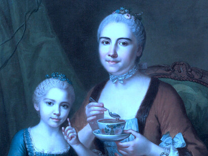 No pocos pintores han recreado el momento mágico de saborear un chocolate