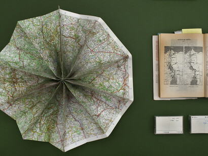 Dor Guez, The Sick Man of Europe: The Painter, 2015, Detail of the installation, Courtesy the artist 