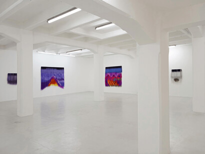 View of the show: Hiva Alizadeh, Fire in the Garden of Eden at The Flat – Massimo Carasi. Courtesy of The Flat