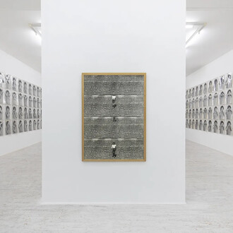 Klaus Rinke, Prototype – Photographs from the seventies, exhibition view. Courtesy of Thomas Brambilla