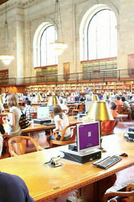 MTV - Biblioteca digital, 2025, en la Biblioteca Pública de Nueva York, EE.UU.