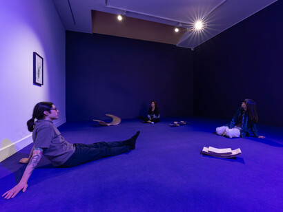 Santiago Díaz Escamilla, Nunca fue solo aquí (era, ya en otra parte), exhibition view. Courtesy of Casas Riegner