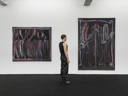 Tobias Spichtig, Heavy mental, exhibition view. Courtesy of Galerie Peter Kilchmann
