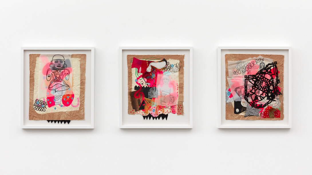 Jackie Milad: Birth, exhibition view. Courtesy of Luis De Jesus Los Angeles