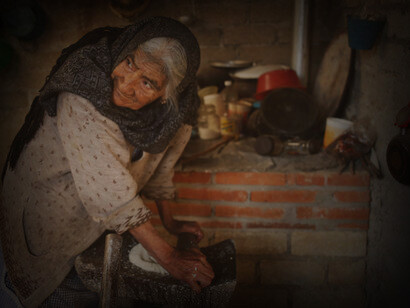 En la cocina, foto Roberto López Mélinchon
