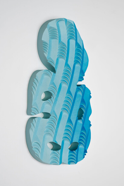 Plus 1, artwork in exhibition. Courtesy of Jhana Millers Gallery