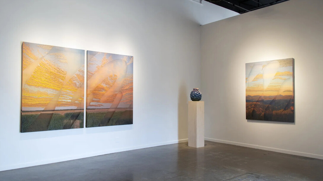 Saskia Fleishman, Contours, exhibition view. Courtesy of Galleri Urbane