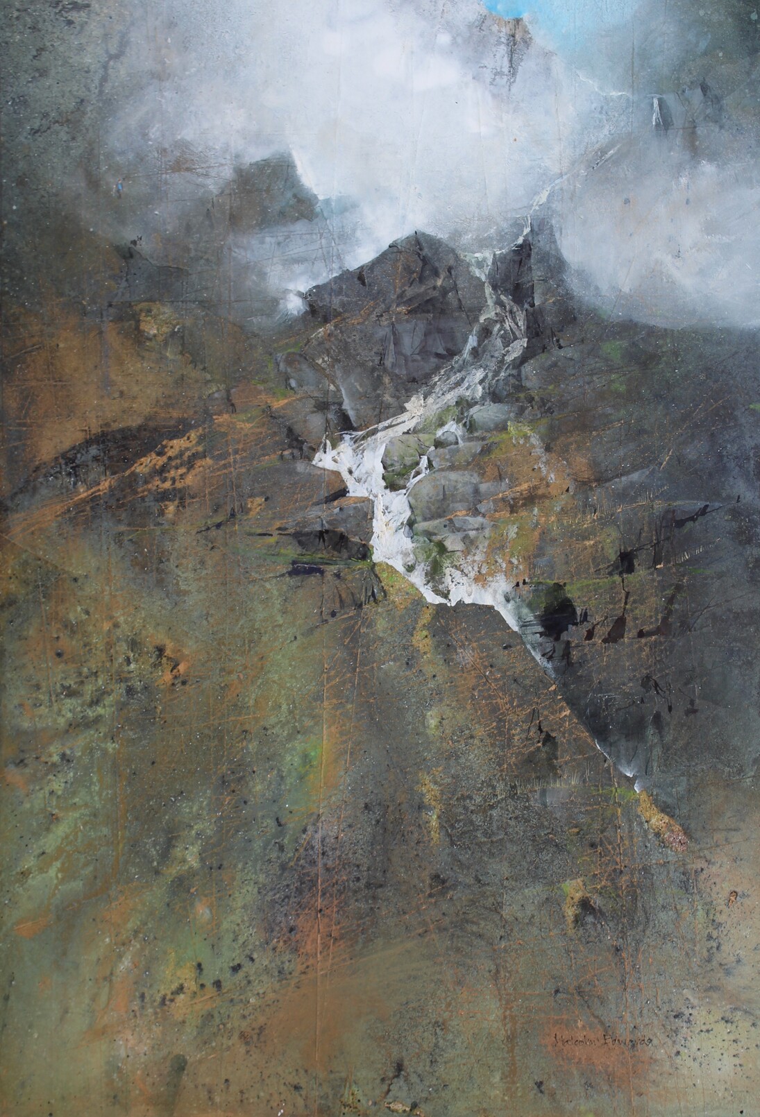 Malcolm Edwards, Spate, 45x65