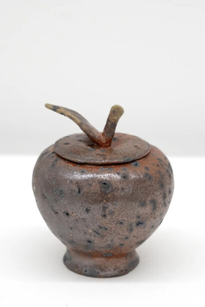 Paige Valentine, Apple jar 1, 2026. Courtesy of Rebecca Camacho Presents