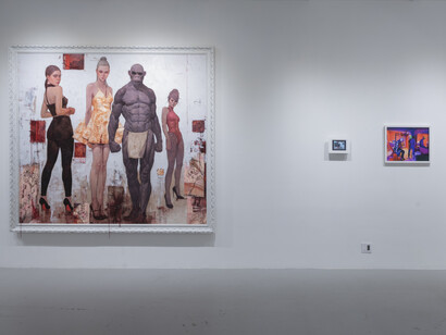 Power Couture, 2023, installation view. Courtesy of Pan American Art Projects