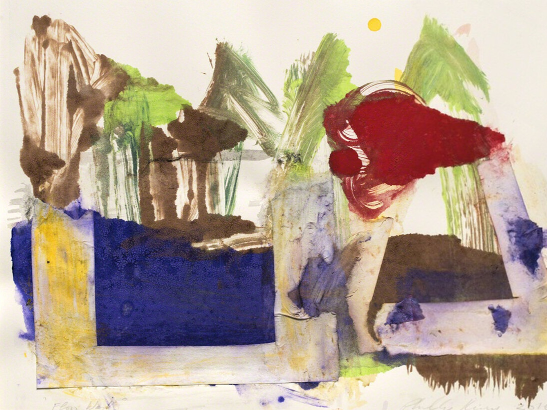 Phillip King, Flow West, 2016. Courtesy of Galerie Lelong