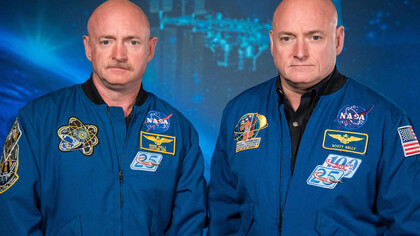 Gli astronauti Mark e Scott Kelly