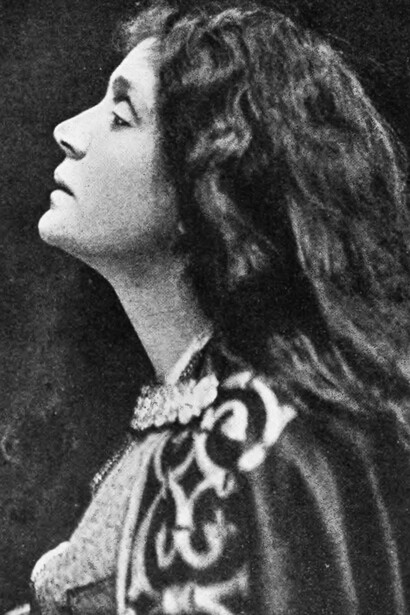 Eleonora Duse in Francesca da RImini di Riccardo Zandonai, nel 1902