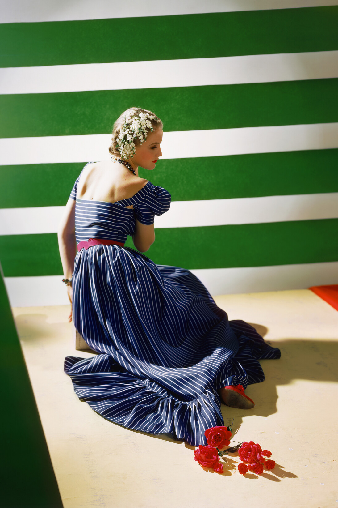 Horst, Dress by Hattie Carnegie, 1939, © Condé Nast / Horst Estate  