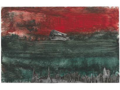 SterlingRuby,2017,Collage, paint, and glue on paper. © Sterling Ruby; Courtesy Sterling Ruby Studio and Vito Schnabel Gallery. Photo by Stefan Altenburger.