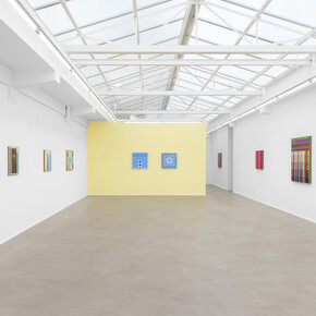 Léon Wuidar and Brooklin A. Soumahoro, Des géométries variables, exhibition view. Courtesy of Rodolphe Janssen Gallery