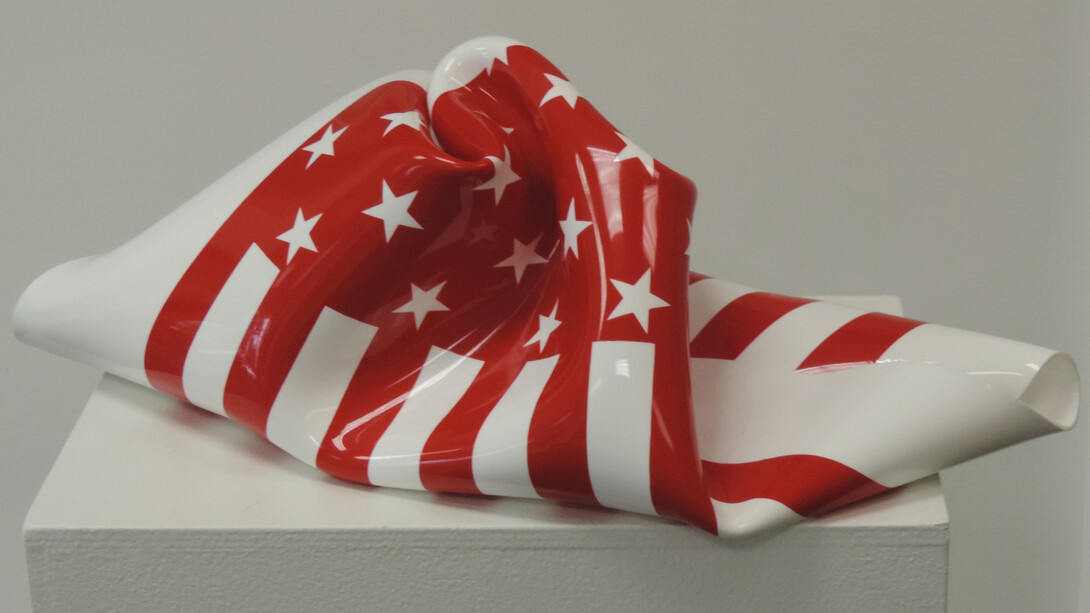 Mimi Herbert, Freedom flower, 2016. Courtesy of Bethesda Fine Art Gallery