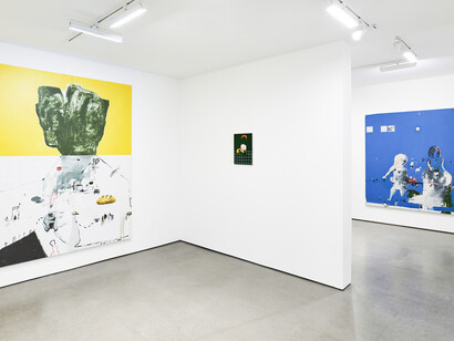 Brian Harte, After Image, 2023, installation view. Courtesy of Simchowitz Gallery
