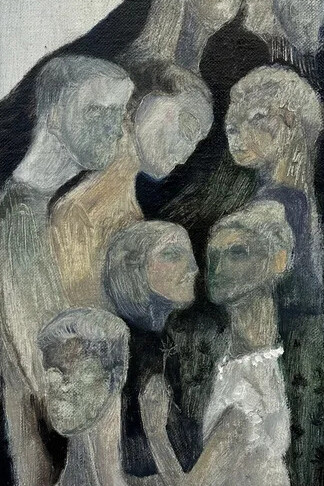 Lexia Hachtmann, Encounters (detail), 2026. Courtesy of Gaa Gallery