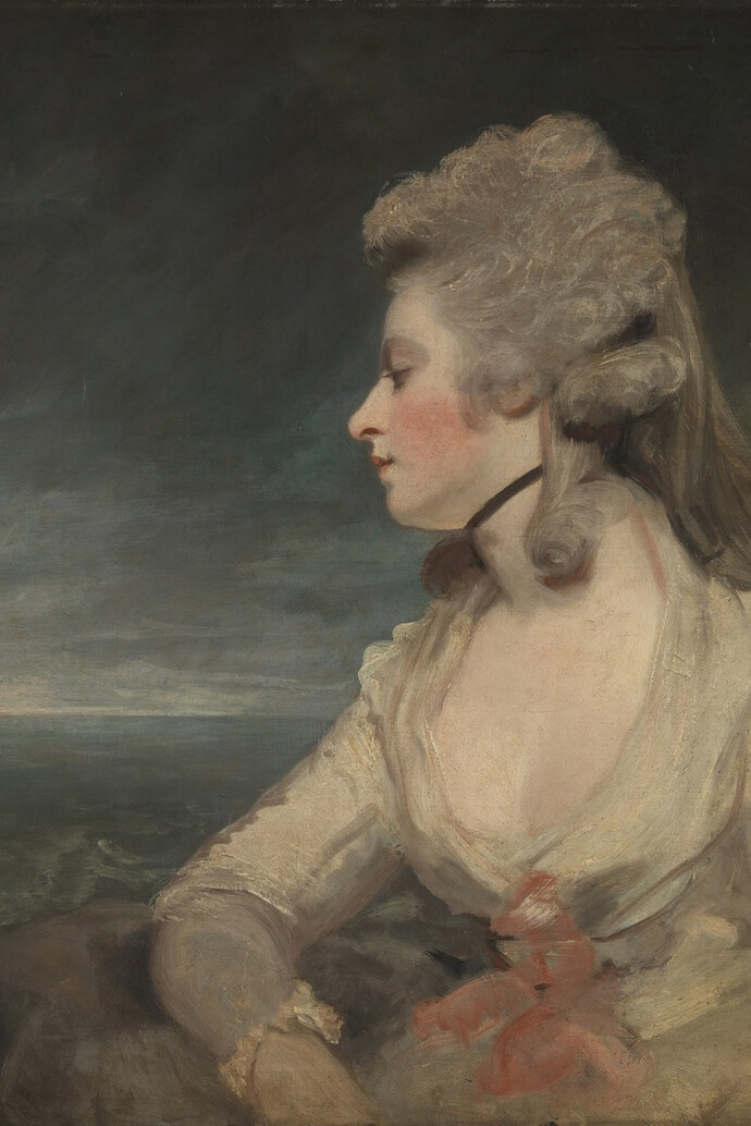 Joshua Reynolds, Mrs Mary Robinson, 1783-4,  © The Wallace Collection, Photo: The National Gallery, London