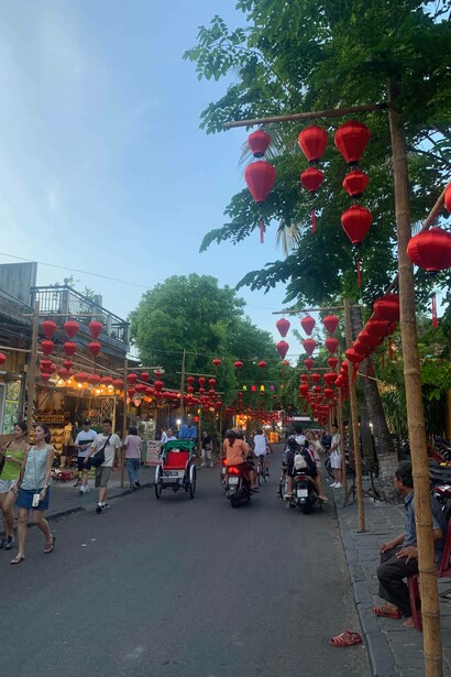 Le Loi Street, città vecchia, Hoi An, Vietnam