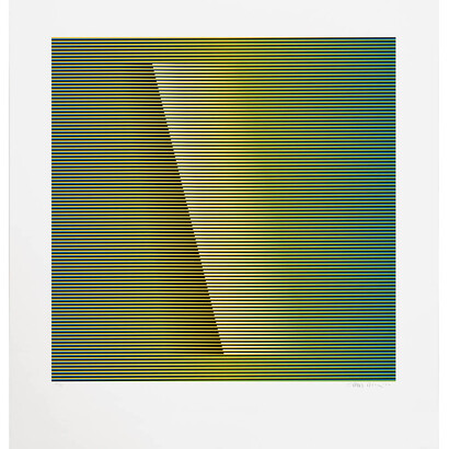 Carlos Cruz-Diez. Courtesy of La Patinoire Royale