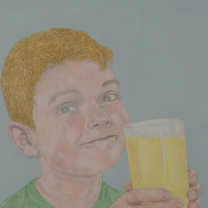 Jerry Kearns, Cain (detail), 2026. Courtesy of Frosch&Co