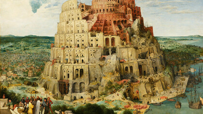 «A Torre de Babel» (1563), Pieter Brueguel, o Velho