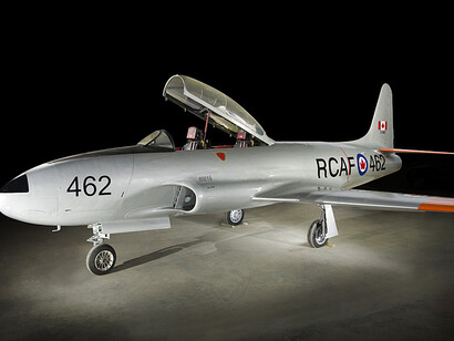 Lockheed T-33 "Silver Star". Courtesy of British Columbia Aviation Museum