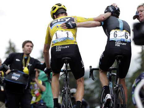 Foome ringrazia Poelse sul traguardo