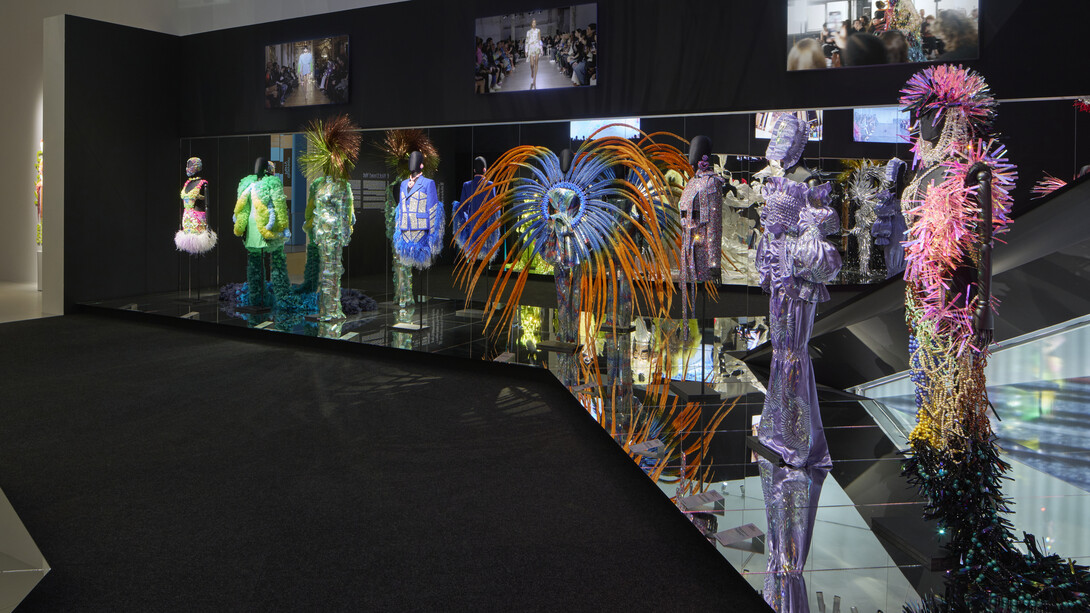 Kévin Germanier, Les monstrueuses, ausstellungsansicht. Mit freundlicher genehmigung von Mudac