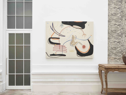 Installation view of Ladies' Paradise, at Grace Belgravia, 2018.Photo credits: Fenella Mett.Courtesy of Everything I Want & Open Space Contemporary