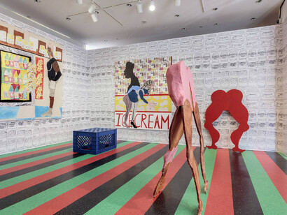 Tschabalala Self. Courtesy of Hammer Museum