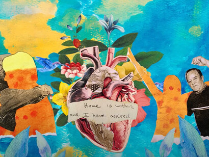 One of Mabel Valdivienzo's works of art feautred in the documentary