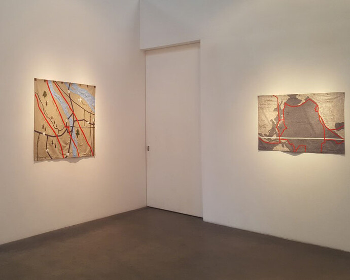 Jessie Homer French, Exhibition view. Courtesy of Craig Krull Gallery