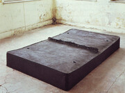 Rachel Whiteread, Untitled, Black bed, 1991