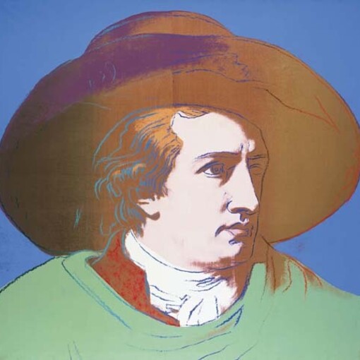 Andy Warhol, Portrait of Johann Wolfgang von Goethe