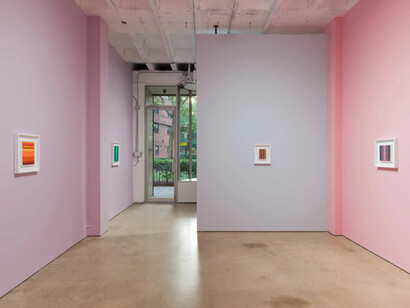 Brooklin Soumahoro, Fifteen measures, exhibition view. Courtesy of François Ghebaly Gallery