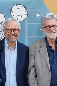 I medici Pietro Morino, Paolo Fontanari, Alfredo Zuppiroli, Carlo Biagini dopo l’incontro “Prendersi cura-medicina e legge di fronte alla sofferenza”, ideato dall’Accademia dell’Incompiuto, a Pontedera, Pisa, per indagare aspetti della fragilità