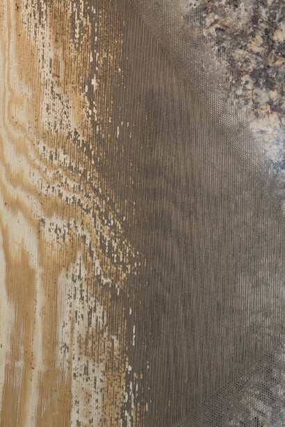 Michael DeLucia, Abe Lincoln or The Virgin Mary, 2014, High pressure laminate on plywood, 243,84 x 121,92 x 4 cm (96 x 48 x 1 5/8 in.), Courtesy Michael DeLucia & Galerie Nathalie Obadia Paris / Brussels © We Document Art