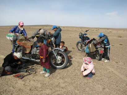 Mongolia, Una sosta de The Climate Route