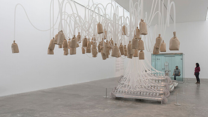 Rafael Lozano-Hemmer. Courtesy of San Francisco Museum of Modern Art