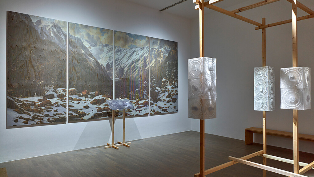 Holly Herndon und Mat Dryhurst, Starmirror, ausstellungsansicht. Mit freundlicher genehmigung der Kunstsammlung Nordrhein-Westfalen