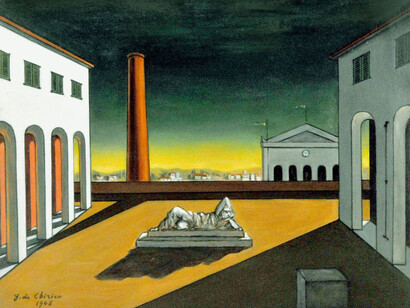 Giorgio de Chirico, Piazza d'Italia