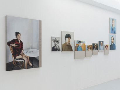 Matyáš Chochola & Christian Jankowski, Exhibition view. Courtesy of Cabinet 