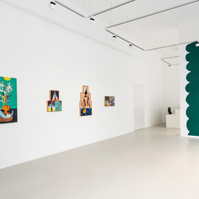 József Csató, Tent, exhibition view. Courtesy of Erika Deák Gallery